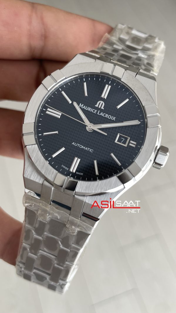 Maurice Lacroix Aikon AI6008 Siyah Swiss ETA Saat