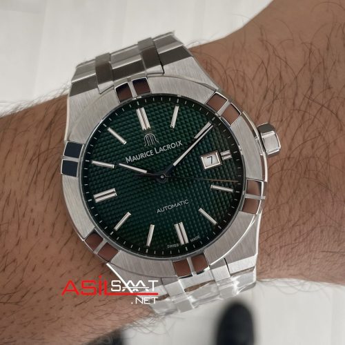 Maurice Lacroix Aikon AI6008 Yeşil Swiss ETA Saat