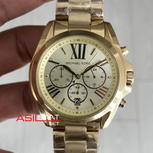 Michael Kors Brandshaw MK5605 Gold 42mm Champagne Kadın Kol Saati