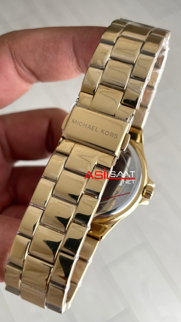 Michael Kors Lennox Gold MK7229 Taşlı Kadın Kol Saati Michael Kors Lennox Gold MK7229 Taşlı Kadın Kol Saati
