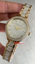 Michael Kors Runway Crystals Gold 37mm Diamond MK3632 Kadın Kol Saati