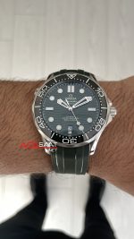 Omega Seamaster Diver 42mm Yeşil Kadran Replika Saat