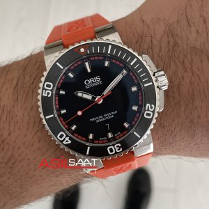 Oris Aquis Date Orange 43mm Swiss ETA Saat