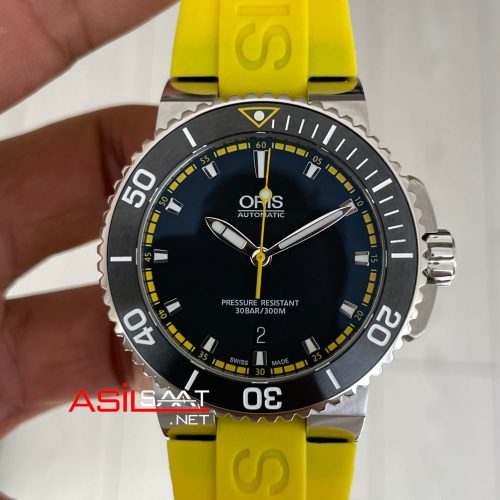 Oris Aquis Date Yellow 43mm Swiss ETA Saat