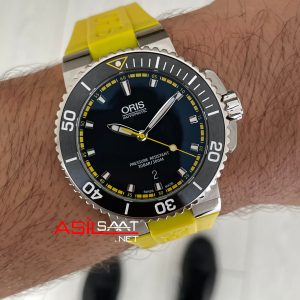 Oris Aquis Date Yellow 43mm Swiss ETA Saat