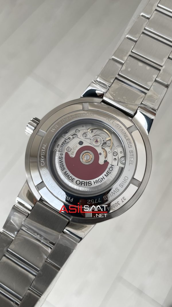 Oris TT1 Engine Date Skeleton Siyah Kadran 42mm Swiss ETA Saat