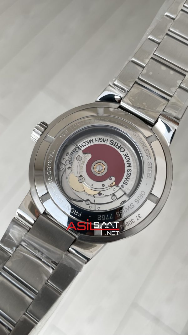 Oris TT1 Engine Date Skeleton Siyah Kadran 42mm Swiss ETA Saat