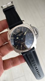 Panerai Luminor GMT PAM531 Siyah Kadran 44mm Super Clone Swiss ETA Saat VS Factory
