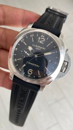 Panerai Luminor GMT PAM531 Siyah Kadran 44mm Super Clone Swiss ETA Saat VS Factory