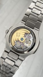Patek Philippe Nautilus 5726 Annual Calendar Moonphase Silver Beyaz Kadran