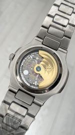 Patek Philippe Nautilus 5726 Annual Calendar Moonphase Silver Beyaz Kadran