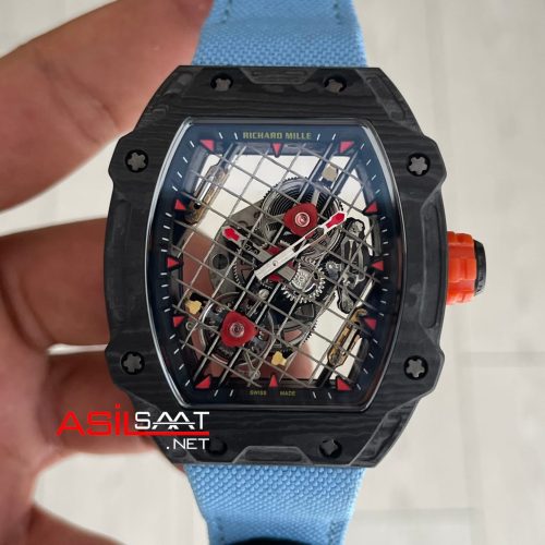 Richard Mille Rafael Nadal RM27-04 Carbon Tourbillon Skeleton Mavi