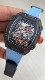 Richard Mille Rafael Nadal RM27-04 Carbon Tourbillon Skeleton Mavi