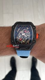 Richard Mille Rafael Nadal RM27-04 Carbon Tourbillon Skeleton Mavi