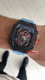 Richard Mille Rafael Nadal RM27-04 Carbon Tourbillon Skeleton Mavi