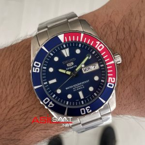 Seiko 5 Sports Pepsi Diver's SNZF15K1 Oyster 41mm