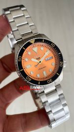 Seiko 5 Sports Turuncu 42mm Erkek Kol Saati