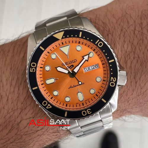 Seiko 5 Sports Turuncu 42mm Erkek Kol Saati