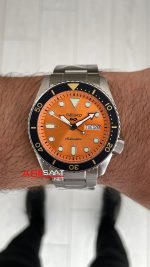 Seiko 5 Sports Turuncu 42mm Erkek Kol Saati