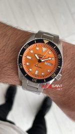 Seiko 5 Sports Turuncu 42mm Erkek Kol Saati