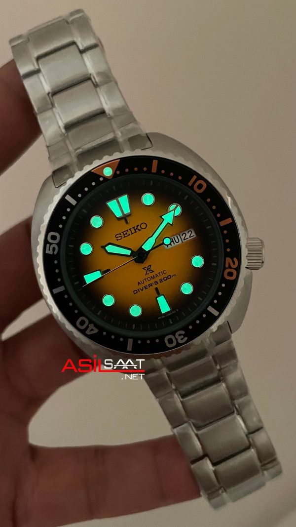 Seiko King Turtle Prospex Thailand 30th Anniversary Limited Edition 45mm Turuncu Kadran SRPH35K1 Seiko King Turtle Prospex Thailand 30th Anniversary Limited Edition 45mm Turuncu Kadran SRPH35K1