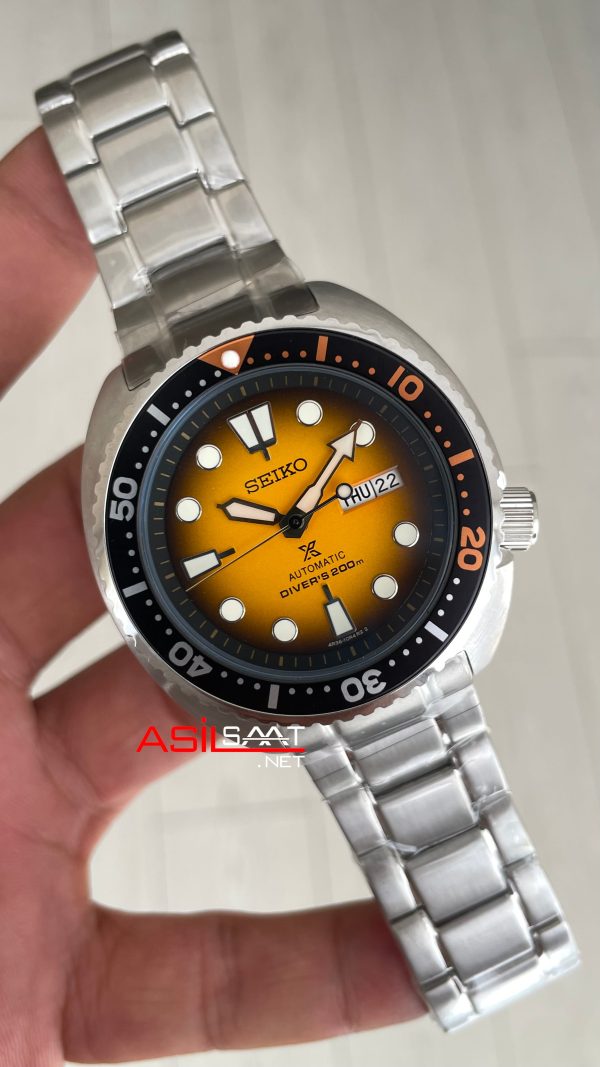 Seiko King Turtle Prospex Thailand 30th Anniversary Limited Edition 45mm Turuncu Kadran SRPH35K1 Seiko King Turtle Prospex Thailand 30th Anniversary Limited Edition 45mm Turuncu Kadran SRPH35K1