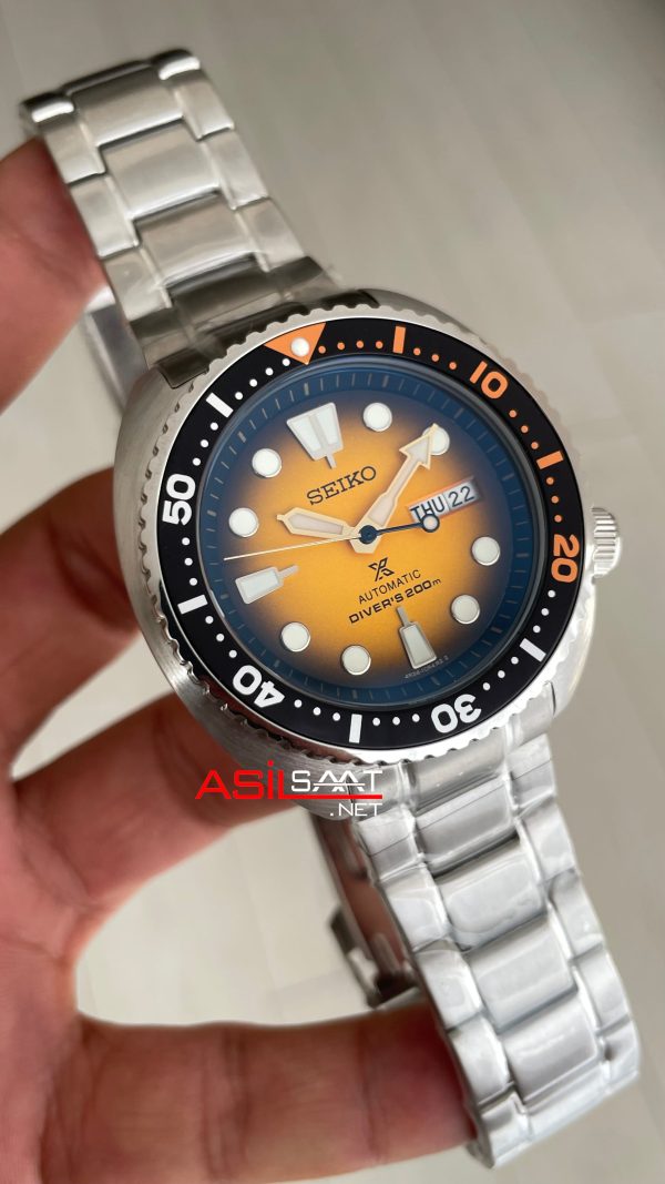 Seiko King Turtle Prospex Thailand 30th Anniversary Limited Edition 45mm Turuncu Kadran SRPH35K1 Seiko King Turtle Prospex Thailand 30th Anniversary Limited Edition 45mm Turuncu Kadran SRPH35K1