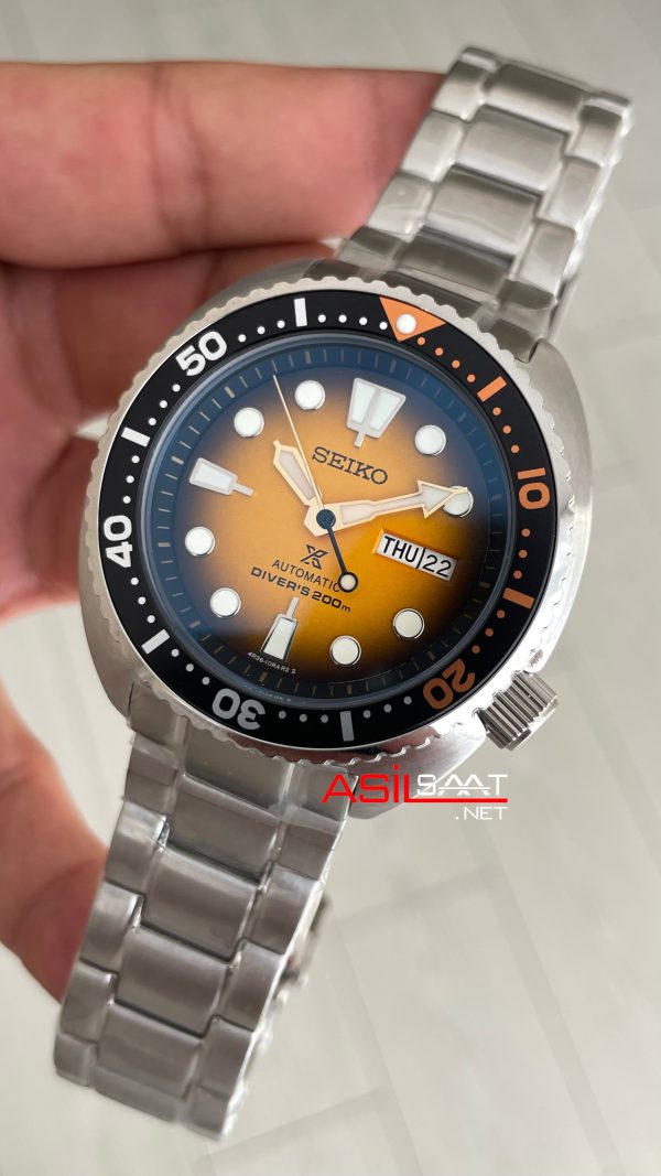 Seiko King Turtle Prospex Thailand 30th Anniversary Limited Edition 45mm Turuncu Kadran SRPH35K1 Seiko King Turtle Prospex Thailand 30th Anniversary Limited Edition 45mm Turuncu Kadran SRPH35K1