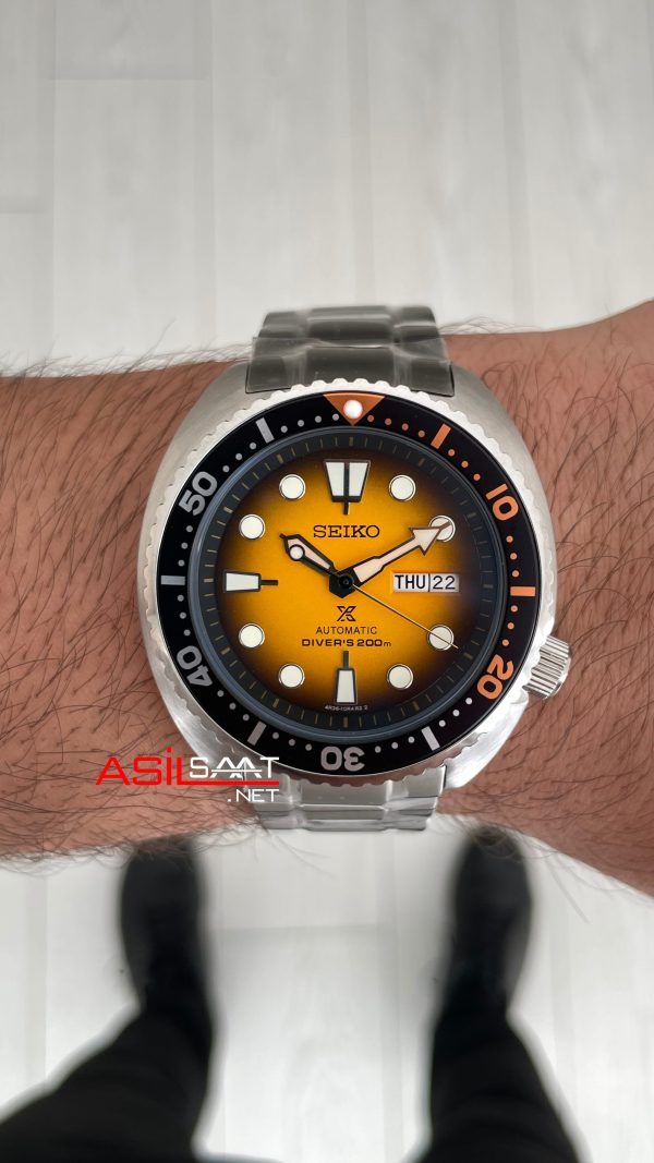 Seiko King Turtle Prospex Thailand 30th Anniversary Limited Edition 45mm Turuncu Kadran SRPH35K1 Seiko King Turtle Prospex Thailand 30th Anniversary Limited Edition 45mm Turuncu Kadran SRPH35K1