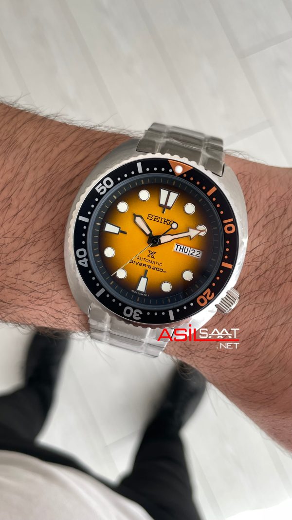 Seiko King Turtle Prospex Thailand 30th Anniversary Limited Edition 45mm Turuncu Kadran SRPH35K1 Seiko King Turtle Prospex Thailand 30th Anniversary Limited Edition 45mm Turuncu Kadran SRPH35K1
