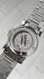 Seiko Premier Open Heart 42mm Beyaz Kadran Two Tone Gold 4R39 Kalibre