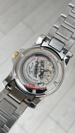 Seiko Premier Open Heart 42mm Beyaz Kadran Two Tone Gold 4R39 Kalibre