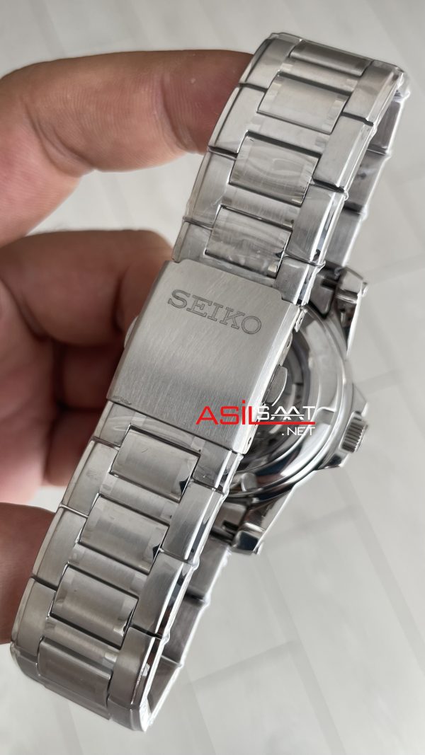 Seiko Premier Open Heart 42mm Mavi Kadran 4R39