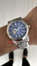 Seiko Premier Open Heart 42mm Mavi Kadran 4R39