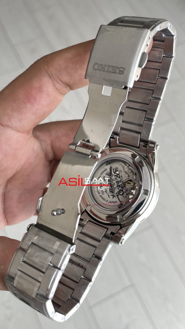 Seiko Premier Open Heart 42mm Mavi Kadran 4R39