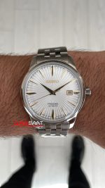 Seiko Presage Beyaz Kadran Silver 40mm Replika Saat