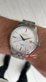 Seiko Presage Beyaz Kadran Silver 40mm Replika Saat