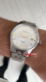 Seiko Presage Beyaz Kadran Silver 40mm Replika Saat