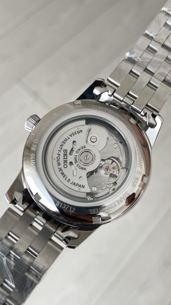 Seiko Presage Beyaz Kadran Silver 40mm Replika Saat Seiko Presage Beyaz Kadran Silver 40mm Replika Saat