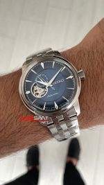 Seiko Presage Blue Acapulco Cocktail Open Heart 40mm Mavi 4R39