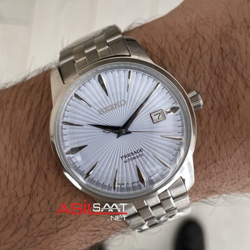 Seiko Presage Buz Mavisi 40mm