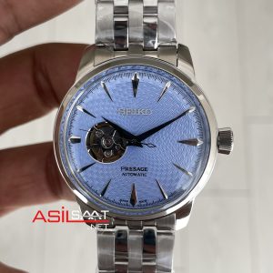Seiko Presage Open Heart Coktail 40mm Buz Mavisi 4R38