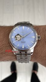 Seiko Presage Open Heart Coktail 40mm Buz Mavisi 4R38