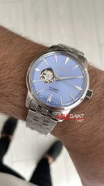 Seiko Presage Open Heart Coktail 40mm Buz Mavisi 4R38