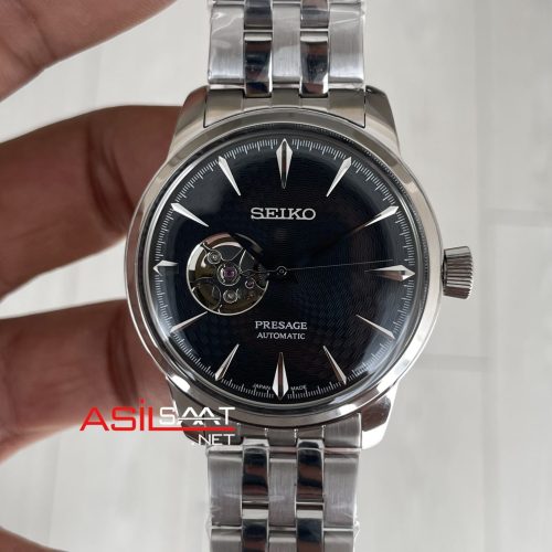 Seiko Presage Open Heart Coktail 40mm Gri Kadran 4R38