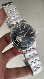 Seiko Presage Open Heart Coktail 40mm Gri Kadran 4R38