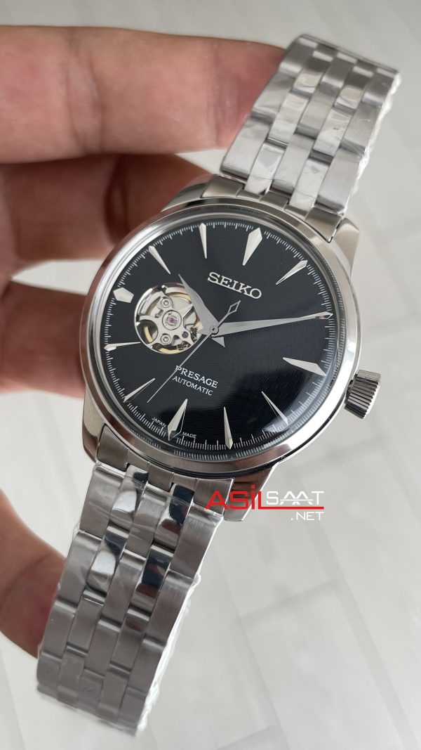 Seiko Presage Open Heart Coktail 40mm Gri Kadran 4R38