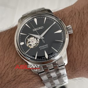 Seiko Presage Open Heart Coktail 40mm Gri Kadran 4R38