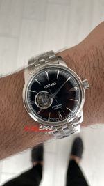 Seiko Presage Open Heart Coktail 40mm Siyah Kadran 4R38