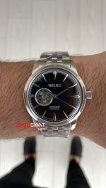 Seiko Presage Open Heart Coktail 40mm Siyah Kadran 4R38